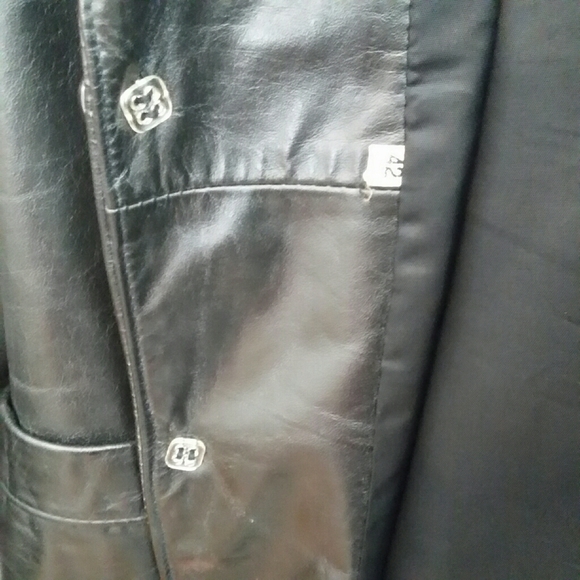 Leather blazer- brand unknown - Picture 11 of 11